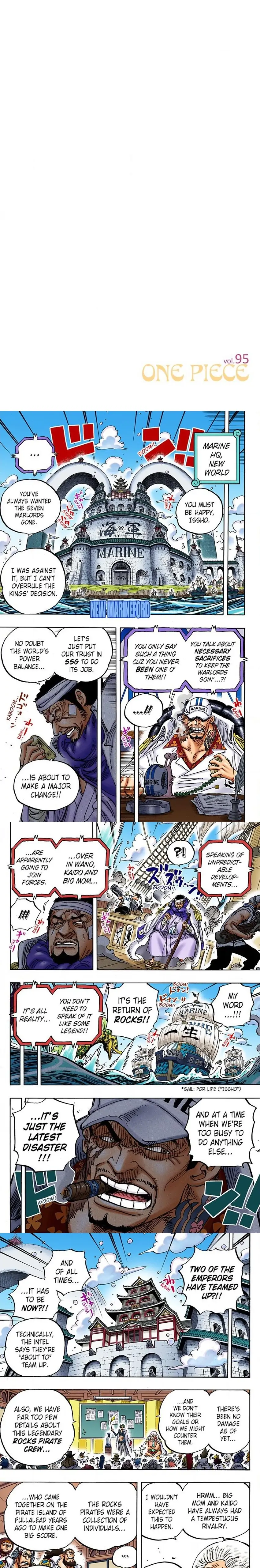 One Piece Digital Colored Chapter 957 image 1